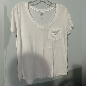SO White Pocket Tee